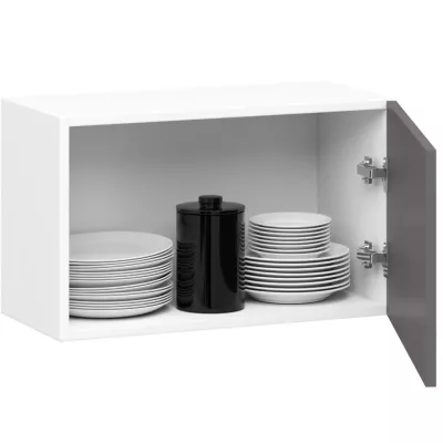 VERMINA 60 cm Dunstabzugshaube - weiß/grau