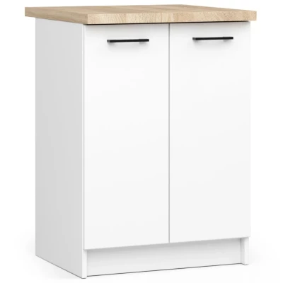 Unterschrank 60 cm VERMINA - weiß