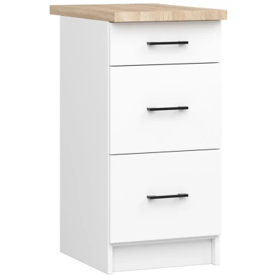 Unterschrank 40 cm VERMINA - weiß