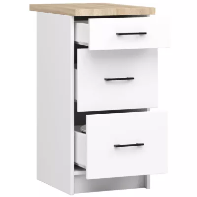 Unterschrank 40 cm VERMINA - weiß
