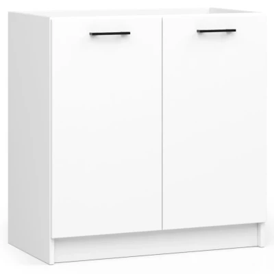 Spülenunterschrank 80 cm VERMINA - weiß