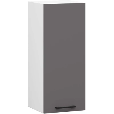 Küchenoberschrank 30 cm VERMINA - weiß/grau