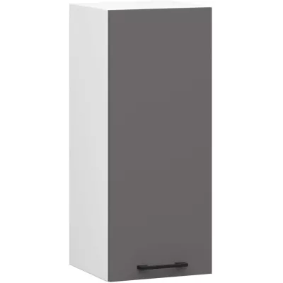 Küchenoberschrank 30 cm VERMINA - weiß/grau