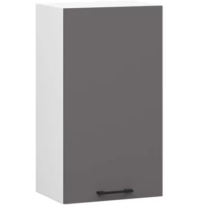 Oberschrank 40 cm VERMINA - weiß/grau