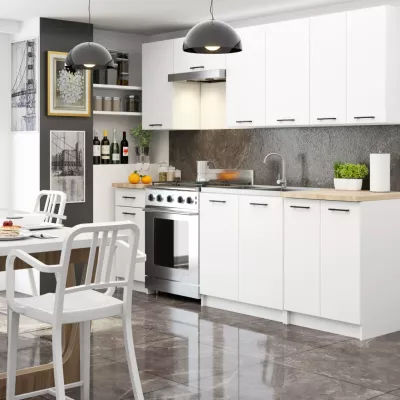 Oberschrank 80 cm VERMINA - weiß