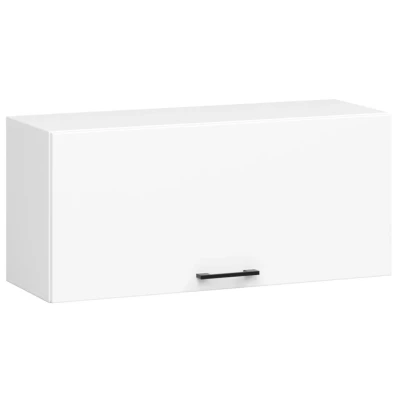 Hängeschrank mit Flügeltüren, 80 cm, Vermina - Weiß