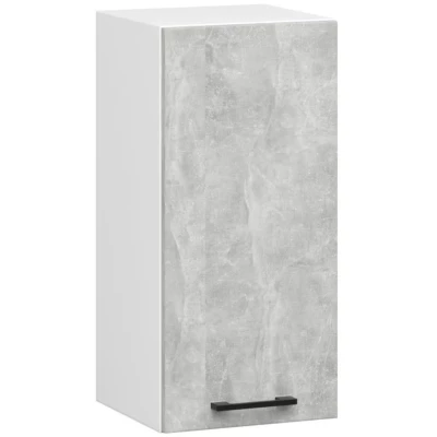 Wandhängender Küchenschrank 30 cm VERMINA - weiß / Beton