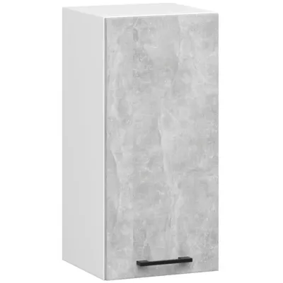 Wandhängender Küchenschrank 30 cm VERMINA - weiß / Beton