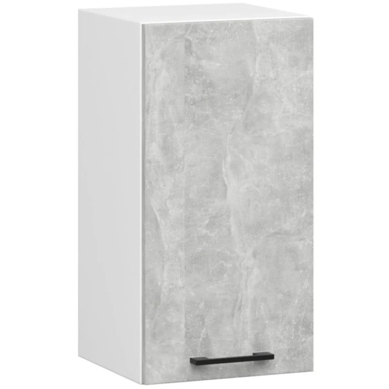 Wandhängender Küchenschrank 40 cm VERMINA - weiß / Beton