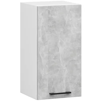 Wandhängender Küchenschrank 40 cm VERMINA - weiß / Beton