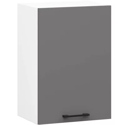 Wandhängender Küchenschrank 40 cm VERMINA - weiß/grau