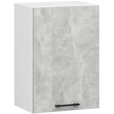 Wandhängender Küchenschrank 50 cm VERMINA - weiß / Beton