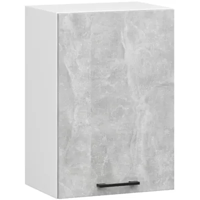 Wandhängender Küchenschrank 50 cm VERMINA - weiß / Beton