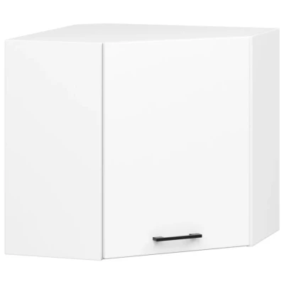 Wandhängender Eckküchenschrank 60x60 cm VERMINA - weiß