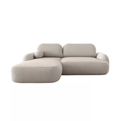 MOHYLA Schlafsofa mit Stauraum - beige, linke Ecke