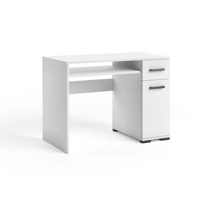 Schreibtisch 105 cm KLENRI - weiß