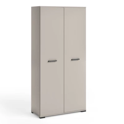 Zweitüriger Kleiderschrank 90 cm KLENRI - Kaschmir