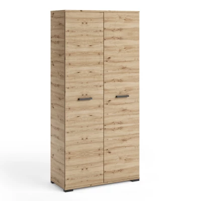 Zweitüriger Kleiderschrank 90 cm KLENRI – Eiche, handgefertigt