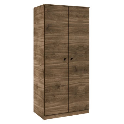 Zweitüriger Kleiderschrank 80 cm MIRIEL - brandy castello