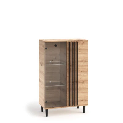 WARDOX Regalvitrine – Eichenholz