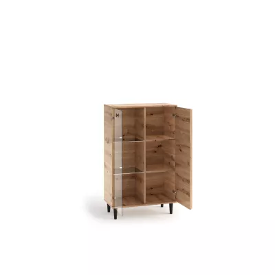 WARDOX Regalvitrine – Eichenholz