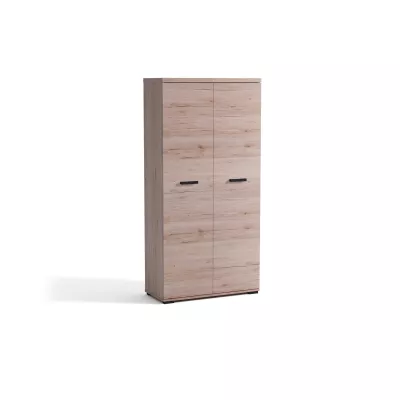 Zweitüriger Kleiderschrank 90 cm EIRENE - San Remo Eiche