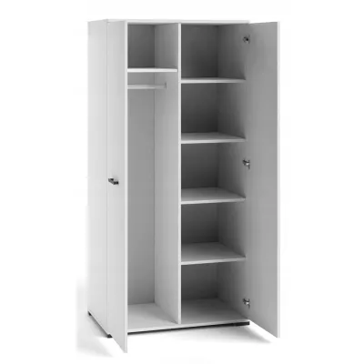 Zweitüriger Kleiderschrank 90 cm EIRENE - San Remo Eiche