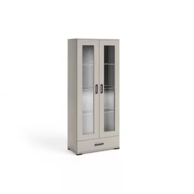 Hohe Vitrine KLENRI - Kaschmir