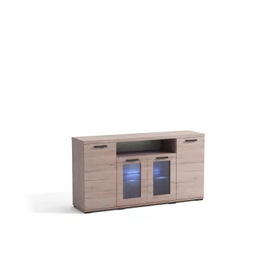 EIRENE Glaskommode – San Remo Eiche
