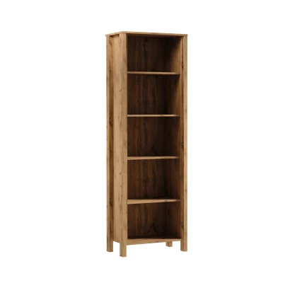 NORDIKO Bücherregal – Eiche Wotan