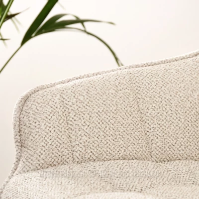 LOVISA Esszimmerstuhl – Beige/Eiche