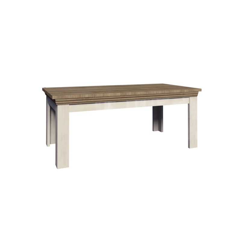 ELDOR Couchtisch – Nordische Kiefer / Wildeiche