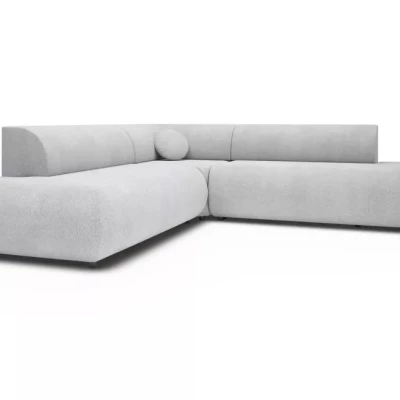 Schlafsofa mit Stauraum SURREY 2 – hellgrau, linke Ecke