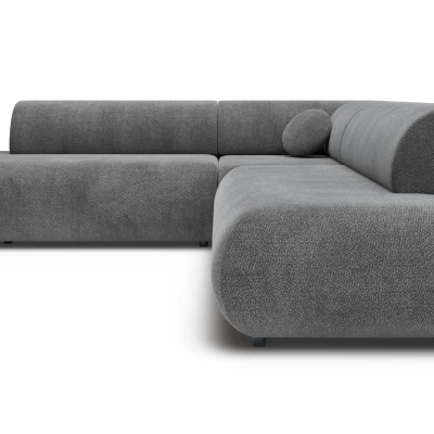 Schlafsofa mit Stauraum SURREY 2 – dunkelgrau, linke Ecke