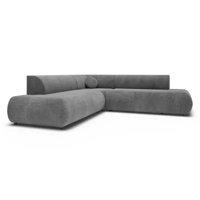 Schlafsofa mit Stauraum SURREY 2 – dunkelgrau, linke Ecke