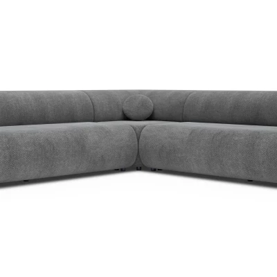 Schlafsofa mit Stauraum SURREY 2 – dunkelgrau, linke Ecke
