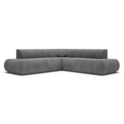 Schlafsofa mit Stauraum SURREY 2 – dunkelgrau, linke Ecke