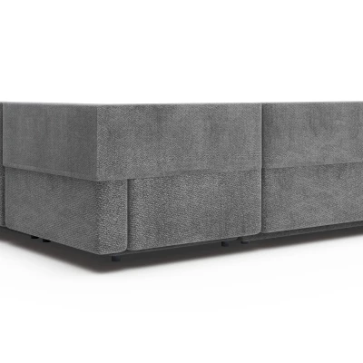 Schlafsofa mit Stauraum SURREY 2 – dunkelgrau, linke Ecke