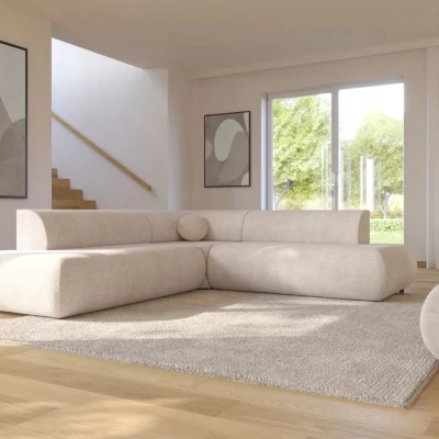 Schlafsofa mit Stauraum SURREY 2 – beige, linke Ecke