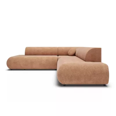 Schlafsofa mit Stauraum SURREY 2 – hellbraun, linke Ecke