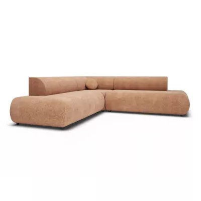 Schlafsofa mit Stauraum SURREY 2 – hellbraun, linke Ecke