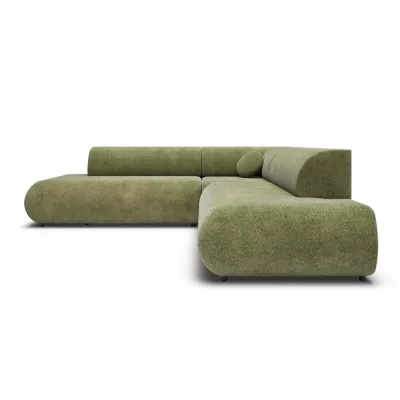 Schlafsofa mit Stauraum SURREY 2 – Khaki, linke Ecke