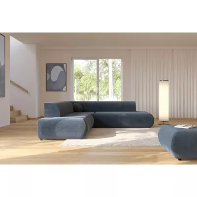 Schlafsofa mit Stauraum SURREY 2 - blau, linke Ecke
