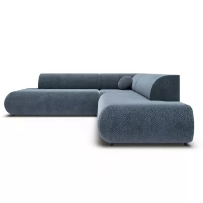 Schlafsofa mit Stauraum SURREY 2 - blau, linke Ecke