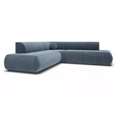 Schlafsofa mit Stauraum SURREY 2 - blau, linke Ecke