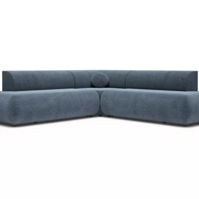 Schlafsofa mit Stauraum SURREY 2 - blau, linke Ecke