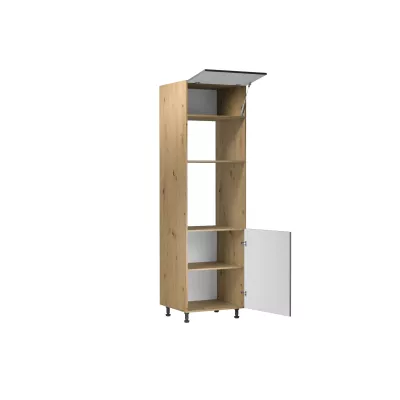 Einbauschrank VALEN – Breite 60 cm, Eiche handwerklich/grau