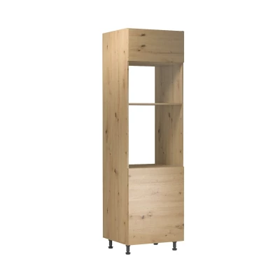 Einbauschrank VALEN – Breite 60 cm, Eiche handwerklich gefertigt