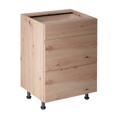 Unterschrank VALEN 1 – Breite 60 cm, Eiche, handgefertigt