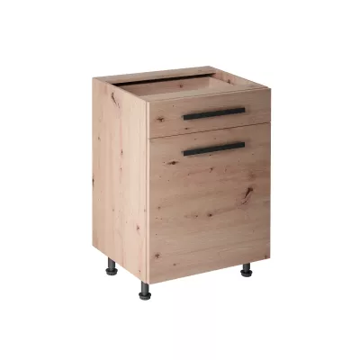 Unterschrank mit Schublade VALEN 2 – Breite 60 cm, Eiche handwerklich gefertigt